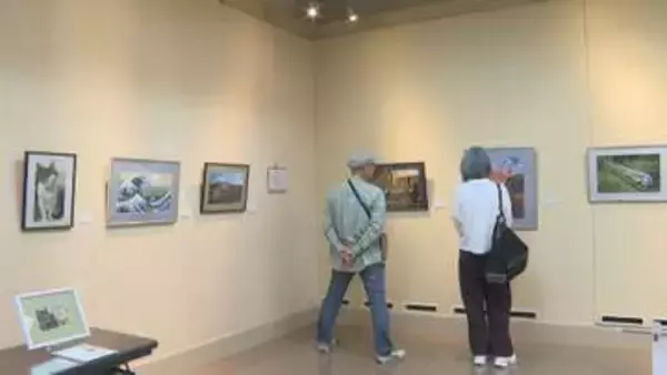 針と糸で山形の風景を写実的に表現　山形市でクロスステッチ作品展　1作品の製作に1500時間以上