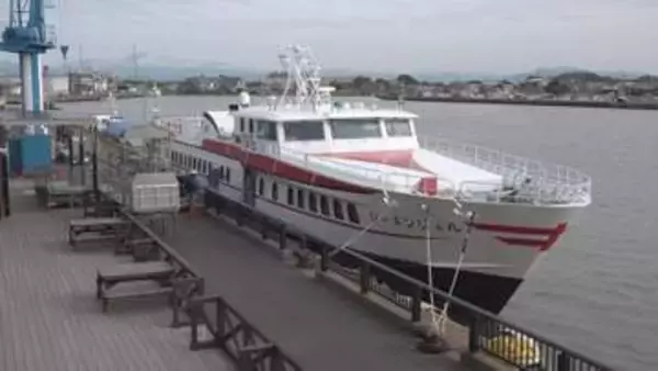 定期船とびしま故障で代替対応 酒田市が100人規模の高速船を運航開始 島民と観光客の足確保へ