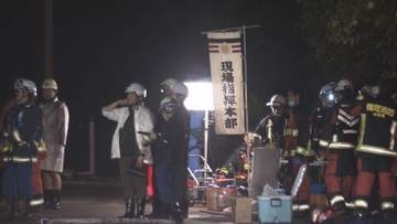 深夜まで続いた消火活動 鶴岡市戸沢の住宅火災で遺体発見 一人暮らしの高齢男性が行方不明
