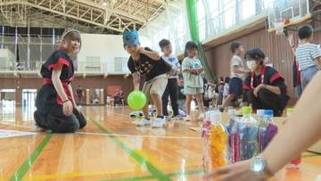 「心がほっこりした」大学生が手作り縁日で園児と交流 幼児教育の学びを実践 山形市