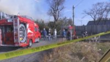 三川町で火事　住宅１棟が全焼　けが人はなし　警察と消防は28日も実況見分