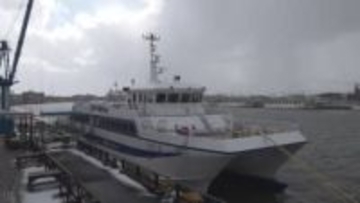 22日連続の欠航…離島・飛島と酒田港結ぶ定期船14日も悪天候で欠航　15日朝に天気落ち着けば臨時便を検討