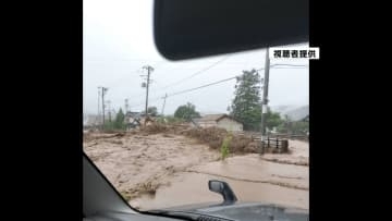 【山形・大雨特別警報】24時間降水量　真室川差首鍋321ミリ　酒田219ミリ　観測史上最大記録