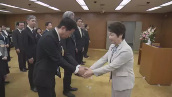 「世界的な観光地として国内外から訪れてもらえる県に」新年度スタート 山形県庁で辞令交付式