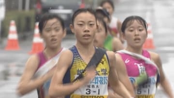 全日本大学女子駅伝　山形中央高出身の城西大・本間香選手が区間新　チームの優勝に貢献