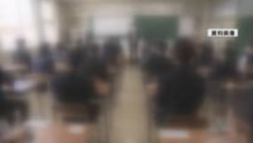 山形県内の公立高校前期A日程の内定者数　全日制1777人定時制9人