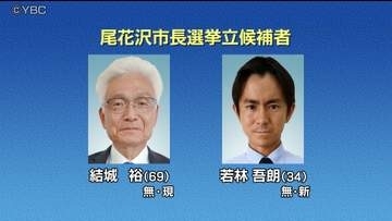 任期満了に伴う山形県尾花沢市長選挙　2期目を目指す現職と新人による一騎打ちの構図が確定