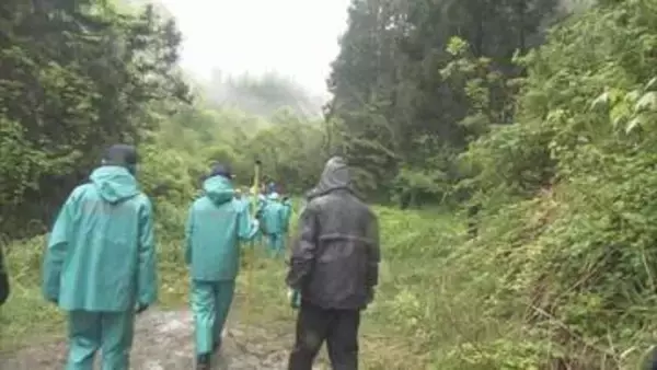 山菜採りで山に入った78歳の男性が行方不明　警察などが捜索　山形県酒田市