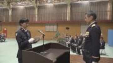 陸自神町駐屯地で二十歳の節目 54人の隊員が決意新たに感謝を述べる