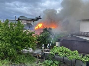 山形市で未明に住宅火災　6時40分すぎに鎮火　けが人の情報なし