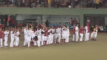 山形の1軍戦で楽天が逆転勝利 西武に8対4で2連勝 1万人の観客沸く 8年ぶり県内白星