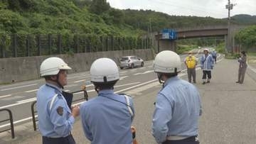 月山道路の死角 鶴岡国道112号でまた死亡事故 警察が現場点検 速度違反取締強化へ