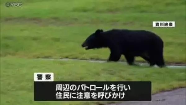 中学校近くの田んぼでクマ目撃情報　近隣で合わせて３件相次ぐ　山形県米沢市