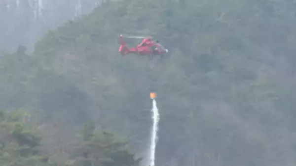 「発生から９日目で鎮火　山形県東根市の山林火災　少なくとも11ヘクタールが焼ける」の画像