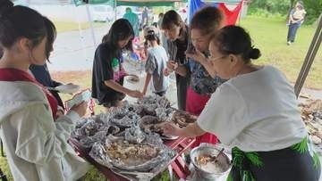 サモアのことを良く知って　サモア料理をバーベキューで楽しむ　山形県尾花沢市