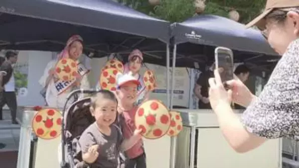 笑顔あふれる夏の祭典 山形花笠まつり開幕へ プレイベントで花笠踊りや特産品ブース満喫