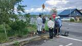 「ワゴン車が道路左側の標識などに衝突して運転していた男性が死亡の事故　死因は病死と判明　山形県中山町」の画像1