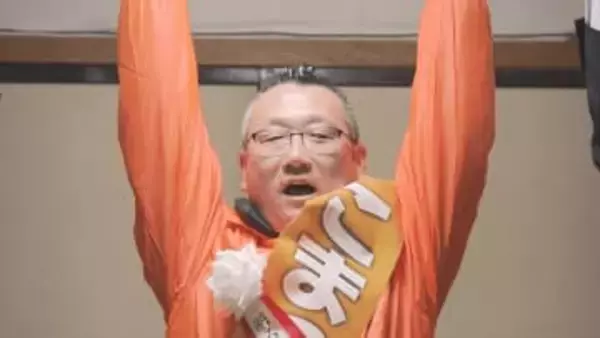 上山市区の山形県議補選　前市議の小松正和氏が無投票で初当選　安心安全な街づくり訴え