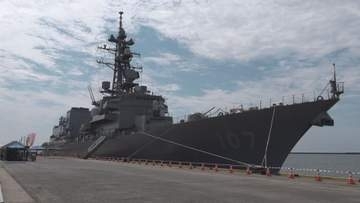海上自衛隊の護衛艦いかづちが酒田港で初の一般公開へ 対空対潜能力備えた艦艇が入港