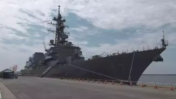 海上自衛隊の護衛艦いかづちが酒田港で初の一般公開へ 対空対潜能力備えた艦艇が入港