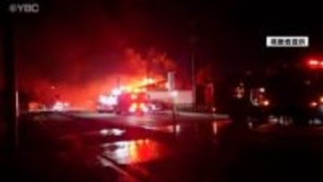 12月21日に山形県米沢市で発生した火事　遺体はこの家に住む48歳の男性と判明