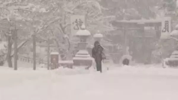 大蔵村肘折1メートル64センチ　山形県内の大雪峠越えるも週末に再び強まる見込み