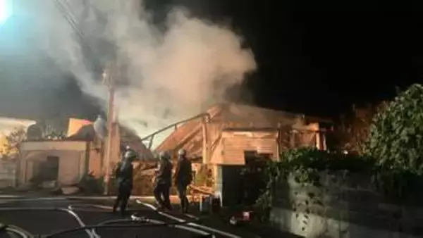 住宅1棟全焼し焼け跡から1人の遺体　この家で1人暮らしの90代男性と連絡取れず　山形県寒河江市