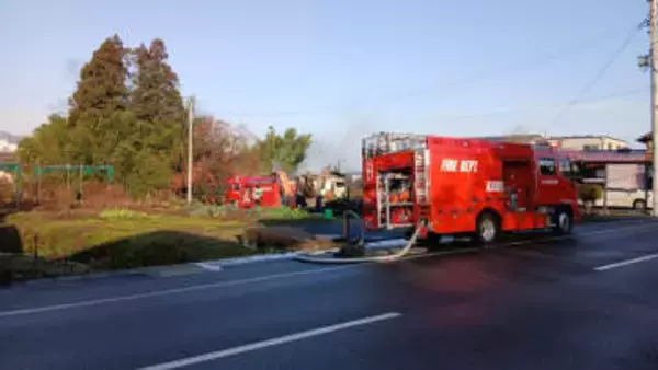 山形県上山市の住宅で火事　住人の90代男性と連絡取れず