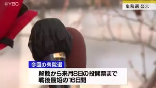 衆議院議員選挙が27日に公示　山形県内３選挙区で前職と新人計10人が立候補し第一声