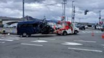山形市で重体事故　ワゴン車運転の高齢男性が意識不明の状態