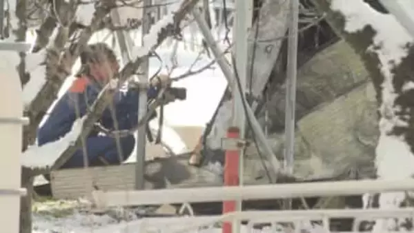 天童市で自作サウナ小屋が全焼 まきストーブ使用か けが人なし