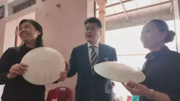 山形花笠まつりのかさ不足解消へ　ベトナムから3500キロの輸送 伝統の融合と飯豊町中津川での継承