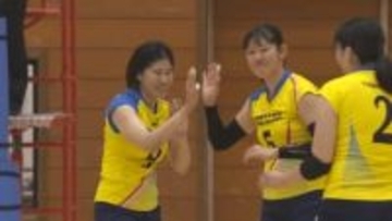 【バレー】3連覇へ好発進！山梨中央銀行 6人制日本一決定戦 地元開催4試合は失セットなしの全勝