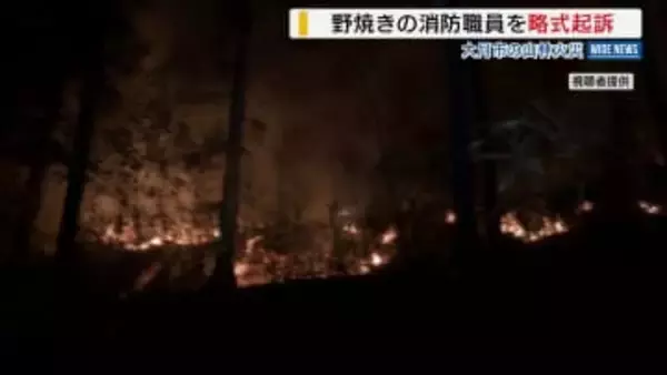 野焼きの東京消防庁職員を略式起訴 大月の山林火災 過去20年で県内最大規模 山梨