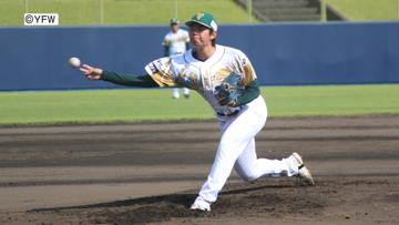 【野球】山梨ファイアーウィンズ 連勝ストップ 月間MVP舘池 4試合連続で完投するも最終回に逆転許す