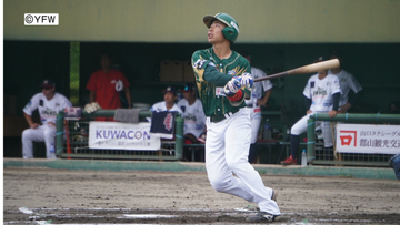 【野球】終盤に逆転 5試合ぶり勝利 山梨ファイアーウィンズ 竹内・守屋がソロ 星野は適時2塁打2本