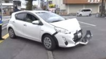 車2台が出合い頭に衝突 70代女性が意識不明の重体 南アルプス市の交差点 山梨