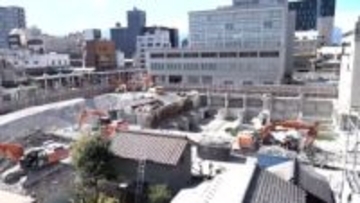 旧岡島跡地の複合商業施設 来年度後半に着工見通し 当初計画から1年半遅れで 山梨