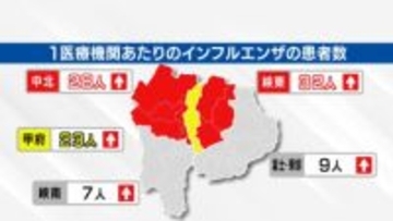 「Ａ型」に加え「Ｂ型」も流行 インフルエンザ患者が2.6倍 県内で再び増加 山梨