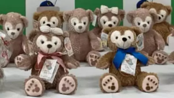 「【速報】ディズニー社の商標権を侵害か 「ダッフィー」の偽物のぬいぐるみを販売 裁縫業の女（40）を逮捕 山梨」の画像