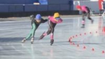 「初めて1位を取れてうれしい」スピードスケート 小中学生の山梨ナンバーワン決まる 3部門で全種目制覇の完全優勝
