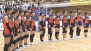 【春高バレー】女子・日本航空 強豪の東九州龍谷にストレート負け 3年ぶり勝利ならず 山梨