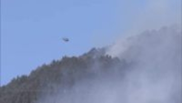 「予断を許さない状況」 山梨・扇山の山林火災 西側に延焼範囲が拡大 山梨