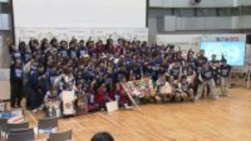 拾ったごみの量で勝負 スポGOMI甲子園で熱戦 県代表も参加 山梨