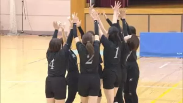 一年を締めくくるママさんバレー大会 田富北が2年ぶりV 接戦の決勝を制す 3月と4月に続き県3冠 山梨