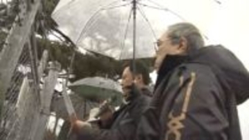 市民団体が抗議集会 沖縄米軍の実弾射撃訓練 北富士演習場で始まる 山梨