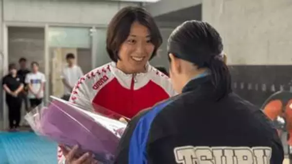 水泳・全国大会予選会で約250人が熱戦 パンパシ&アジア大会日本代表 鈴木聡美選手の壮行会も 山梨