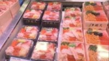 「とにかく目移りしちゃう」 人気の北海道グルメが集結 「春の北海道物産展」始まる 山梨