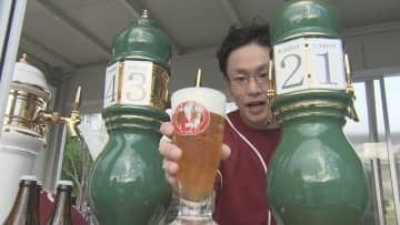 「暑い山梨ビール最高ッッ！！」駅前の夏の恒例イベント『地ビールフェスト』が今年もスタート！ 山梨県