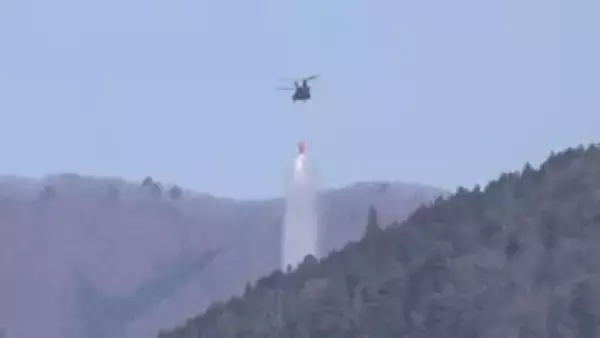 【扇山の山林火災】延焼は小康状態に 避難指示は全て解除 消火活動が奏功 発生から12日目 山梨